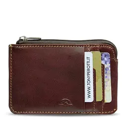 Кредитниця з RFID захистом Tony Perotti натуральна шкіра Nevada 3825 (90557) Коричнева