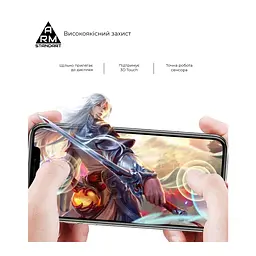 Скло захисне Armorstandart Edge Glue Curved Xiaomi Redmi Note 15 4G / Note 15 5G (ARM90044) - мініатюра 3