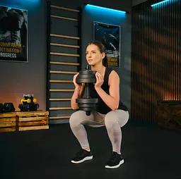 Гантелі композитні TREX Sport TX-010SK 2х10кг - мініатюра 10