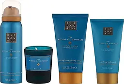 Набір The Ritual Of Hammam (sh/foam/50ml + b/cr/70ml + b/scrub/70g + candle/25g)