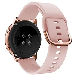 Силіконовий ремінець One Watchbands рожевий Samsung Galaxy Watch Active - розмір L (WB0021ONEPINKA) - мініатюра 3