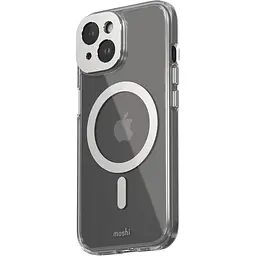 Чохол-накладка Moshi iGlaze Slim Hardshell Case Meteorite Gray для iPhone 15 (99MO231005) - мініатюра 2