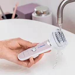 Panasonic Епілятор пінцетний, акумуляторний , пінцет.-60, волог.+сух., насадок-5, футляр, рожевий-білий - мініатюра 7