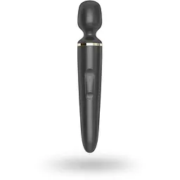 Вібромасажер Satisfyer Wand-er Woman (Black/Gold) - мініатюра 5