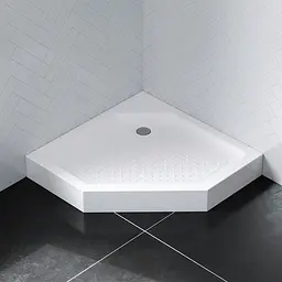 Душовий піддон Am.Pm Gem 90x90 см білий W90UT-405-090BT, Білий, білий - мініатюра 2