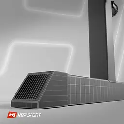 Лавка тренувальна Hop-Sport HS-1025 Pro для жиму горизонтальна регульована - мініатюра 10