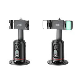 Монопод XO SS16 facial tracking automatic AI bluetooth tracking selfie stick Чорний
