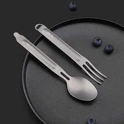 Туристичні столові прилади Xiaomi Nextool NE0124 ложка та виделка - мініатюра 3