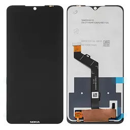 Дисплей для Nokia 6.2, 7.2, чорний, без рамки, High