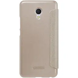 Чохол-книжка Nillkin Sparkle case Meizu M3e Gold - мініатюра 6
