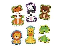 Гра розвиваюча VLADI TOYS "Тваринки" пазли магнітні VT1733-04 - мініатюра 3