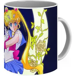 Кухоль GeekLand Sailor Moon Сейлор мун на тлі місяця SM.02.08 330 мл різнобарвний - мініатюра 3
