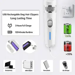 Машинка для стрижки собак Dog Clipper 2 Speed Beauty Kit для собак, Dog Clipper 2 Speed Beauty Kit для собак - мініатюра 3