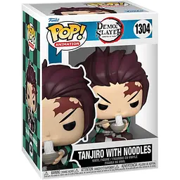 Фігурка Фанко поп Клинок, що розсікає демонів Танджіро Камада Funko Pop Demon Slayer Tanjiro w/Noodles DS TK 1304 - мініатюра 3