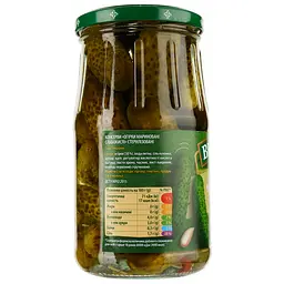 Огірки Верес мариновані, 770 г (437017) - мініатюра 2