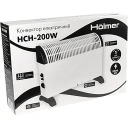 Конвектор електричний Holmer HCH-200W білий (HCH-200W підлоговий) - мініатюра 6