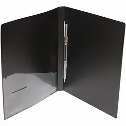 Папка пластикова зі швидкозшивачем, A4 BM.3407-99 BUROMAX (4823078952097) Чорний - мініатюра 3