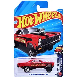 Базова машинка Hot Wheels Drag Racers '65 Mercury Comet Cyclone червона (5785) JJK06