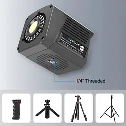 Студійне світло Puluz PU4119B 60Вт 2500-6500К CRI 95+ [163700] - мініатюра 7