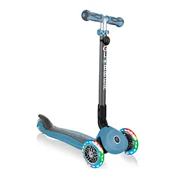Самокат Globber Go Up Deluxe Lights LED 5 в 1, блакитний (646-200) - мініатюра 4