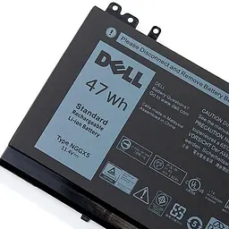 Акумулятор для ноутбука Dell Latitude E5450 E5470 E5570, Precision M3510 (NGGX5 11.4V 4130 mAh 47Wh) - мініатюра 2