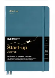 Блокнот Leuchtturm1917 Start-up Journal, Середній, Stone blue (англ) (363844) - мініатюра 1