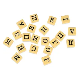 Настільна гра "Словогонка" 30824, 100 плиток із літерами - мініатюра 3