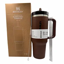 Термокухоль Stanley Quencher ProTour Flip Straw Tumbler з неіржавкої сталі 1,18 л Chocolate Brown KT7001963