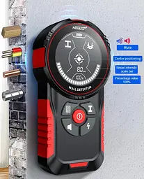 Шукач прихованої проводки Noyafa NF-5102 трасошукач, детектор металу, дерева, кабелю (19806) - мініатюра 3