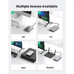 Зовнішня кишеня Ugreen 2.5-Inch SATA External Hard Drive Enclosure (UGR-70498) - мініатюра 6
