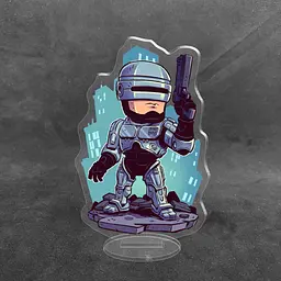 Акрилова колекційна фігурка Чібі Chibi Робокоп 10 cм