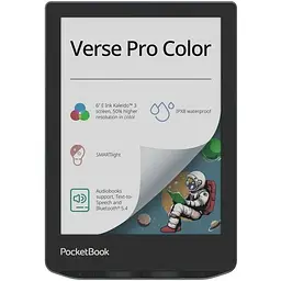 Електронна книга Pocketbook 634K3 Verse Pro Color, StormySea (PB634K3-1-CIS)