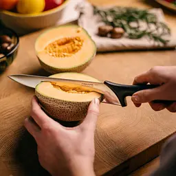 Набір ножів у дерев'яному блоці Fiskars Essential (1023782) - мініатюра 12