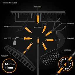 Тримач для насадок Fiskars OneClick L (1080547) - мініатюра 3
