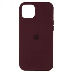 Чохол Silicone Case для Apple iPhone 13 (6.1) (Plum) АА [63746] - мініатюра 3