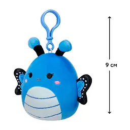 М'яка іграшка Squishmallows Метелик Вейверлі на кліпсі 9 см (SQCP00220) - мініатюра 2