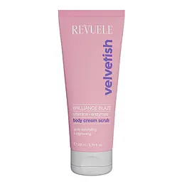 Скраб для тіла Brilliance Blaze з вітамінами та ензимами Velvetish Revuele 200 мл