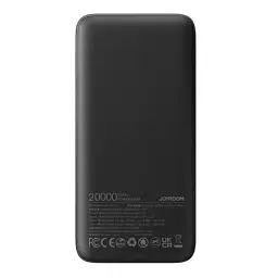 Універсальна мобільна батарея 20000 mAh, Joyroom JR-PBF16, Black, 22.5 Вт, 2xUSB-А, USB-C, індикатор заряду - мініатюра 4