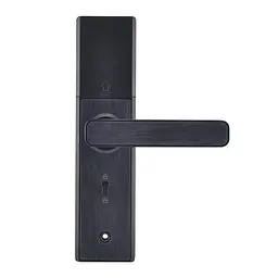 Замок біометричний автономний Trinix TRL-5108BTF Black Left з Bluetooth, зчитувачем відбитків пальців і карт Mifare (65-00028) - мініатюра 3