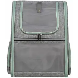 Рюкзак-переноска Trixie Chloe для собак до 8 кг 39×43×27 см світло-сірий (28823) - мініатюра 2