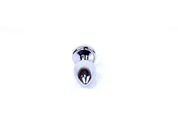 Анальна пробка - Jewellery Silver Plug Disco Flashlight - мініатюра 6