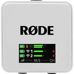 Мікрофонна радіосистема Rode Wireless GO Gen 3 White (WIGOGEN3W) [154377] - мініатюра 2