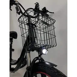 Електровелосипед Minako V4 PRO двомісний 500W/60V/18Ah із заднім амортизатором чорний - мініатюра 5