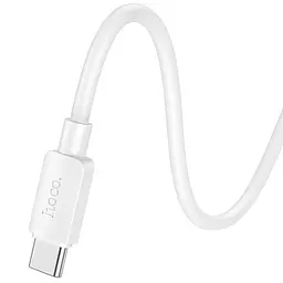 Дата кабель Hoco X96 Hyper USB to Type-C 100W (0.25m) White - мініатюра 3