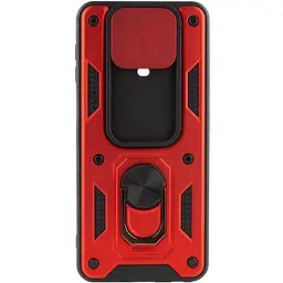 Чохол Ummi Camshield Serge Ring для Xiaomi Redmi Note 9s / Note 9 Pro / 9 Pro Max Червоний / Red - мініатюра 2