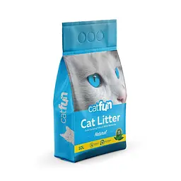 Наповнювач для котячого туалету Catfun натуральний бентонітовий 10 л (арт.23.5KDK.00238)