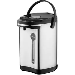 Термопот Ardesto TP-5BI Inox/чорний 750 W 5 л збереження температури 5 год корпус з нержавіючої сталі пластик