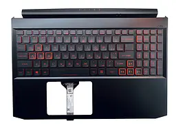 Топкейс ноутбука / верхня панель і клавіатура для ноутбука Acer Nitro 5 AN515-55 з GPU RTX 3050 (6B.QAZN2.009) Оригінал від Acer, Верхня панель клавіатури
