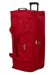 Дорожня сумка на колесах велика L Worldline 898/75 75×34.5×36см 91.8л Червоний - мініатюра 3