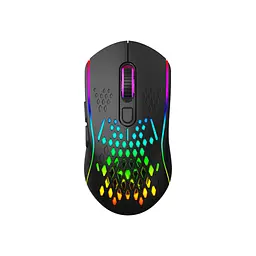 Мишка Xtrike ME GW-611 Wireless RGB Black (GW-611) - мініатюра 3
